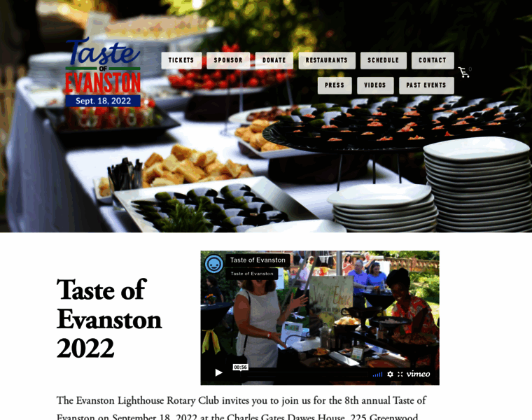 Tasteofevanston.org thumbnail