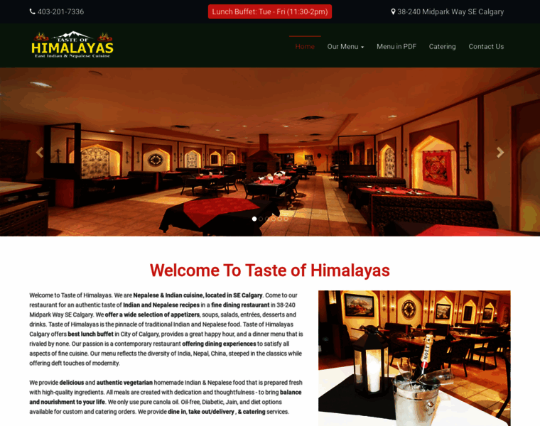 Tasteofhimalayas.ca thumbnail