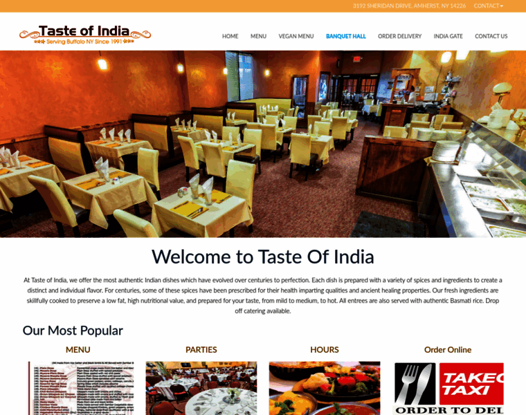 Tasteofindia.com thumbnail