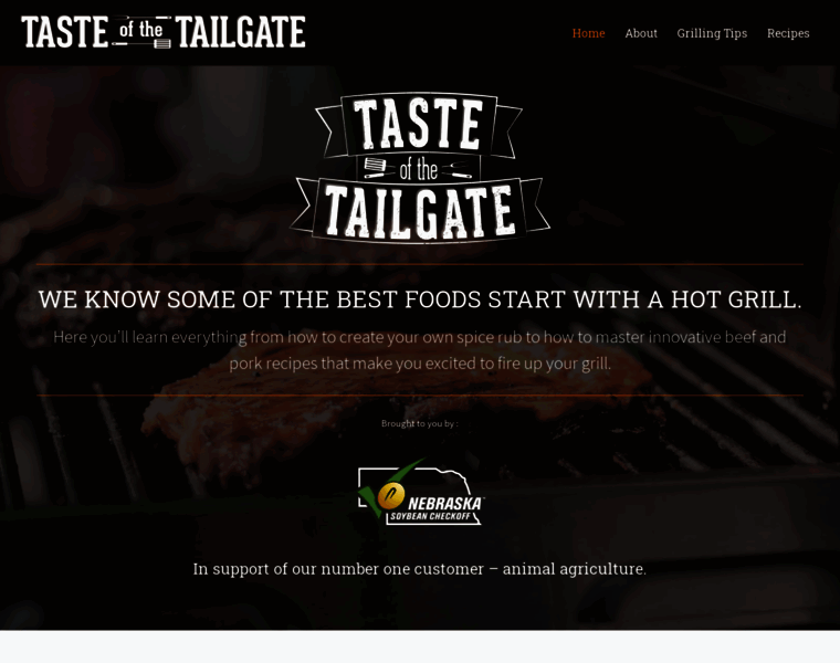 Tasteofthetailgate.com thumbnail