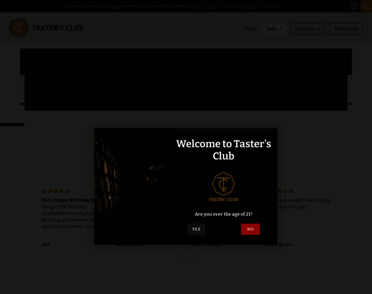 Tastersclub.com thumbnail