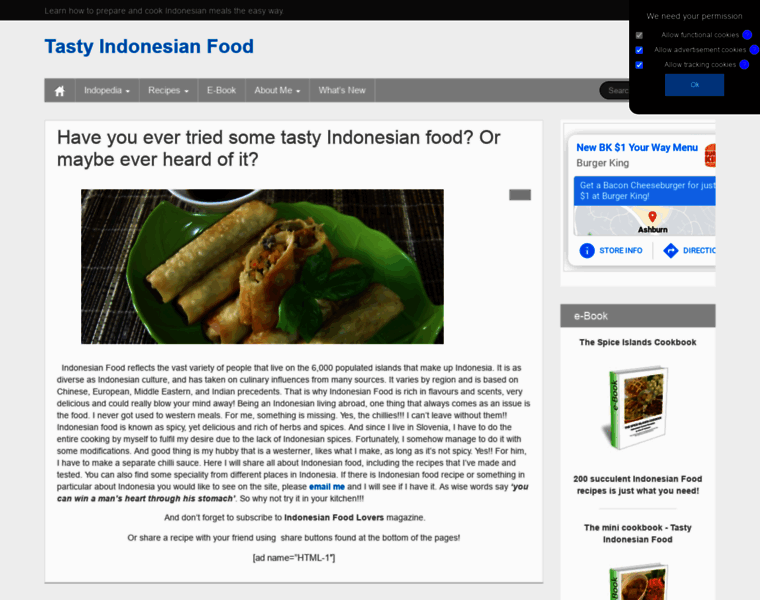 Tasty-indonesian-food.com thumbnail