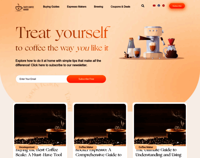 Tastycoffeemaker.com thumbnail