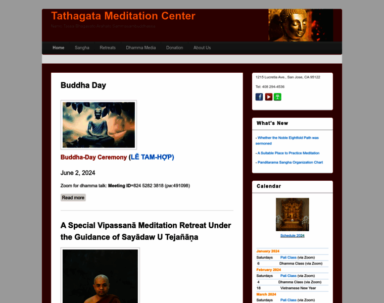 Tathagata.org thumbnail