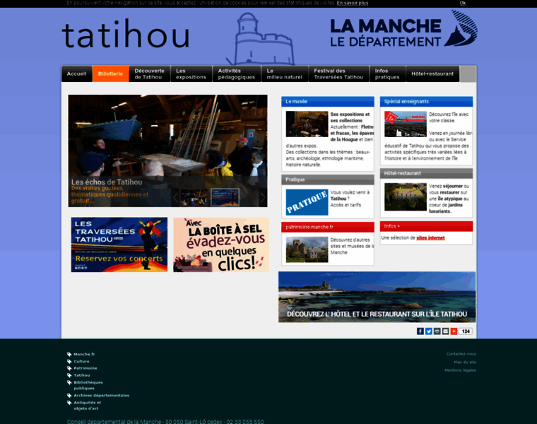 Tatihou.manche.fr thumbnail