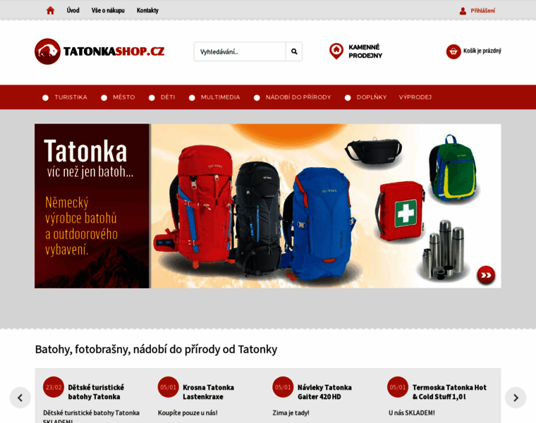 Tatonkashop.cz thumbnail