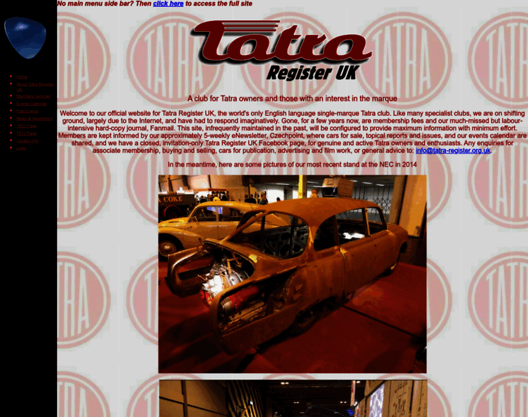 Tatra-register.co.uk thumbnail