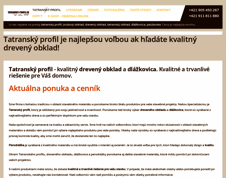 Tatransky-profil.eu thumbnail