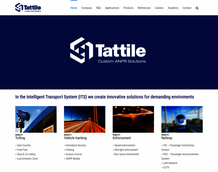 Tattile.com thumbnail