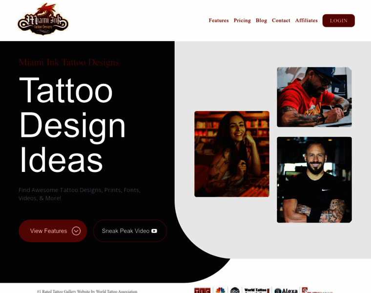 Tattoo-font.com thumbnail