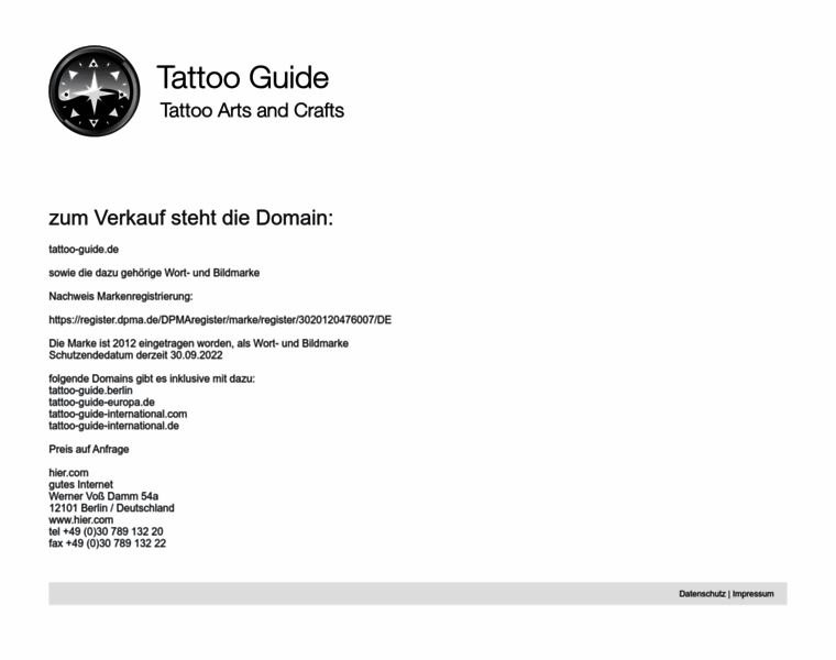 Tattoo-guide.de thumbnail