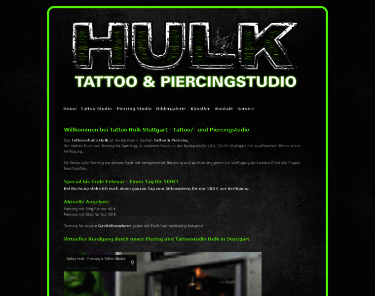 Tattoo-hulk.de thumbnail