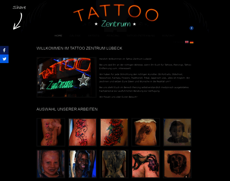 Tattoo-zentrum-luebeck.de thumbnail