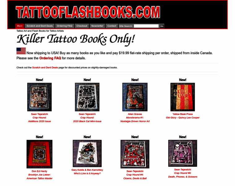 Tattooflashbooks.com thumbnail