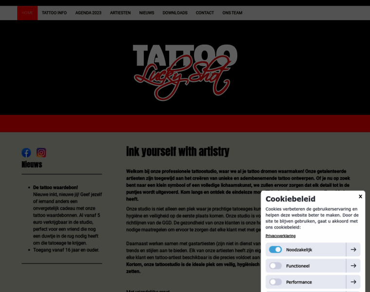 Tattooluckyshot.nl thumbnail