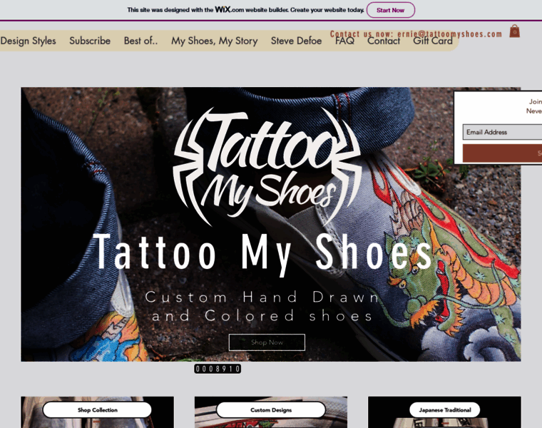 Tattoomyshoes.com thumbnail