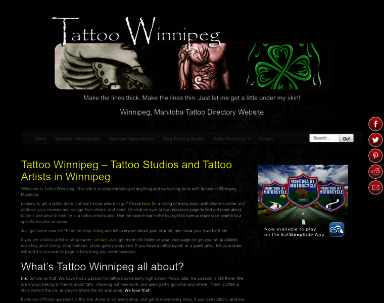 Tattoowinnipeg.com thumbnail