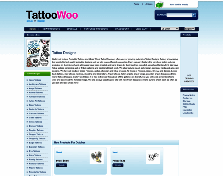 Tattoowoo.com thumbnail