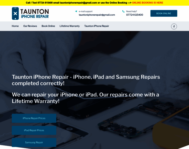 Taunton-iphone-repair.co.uk thumbnail