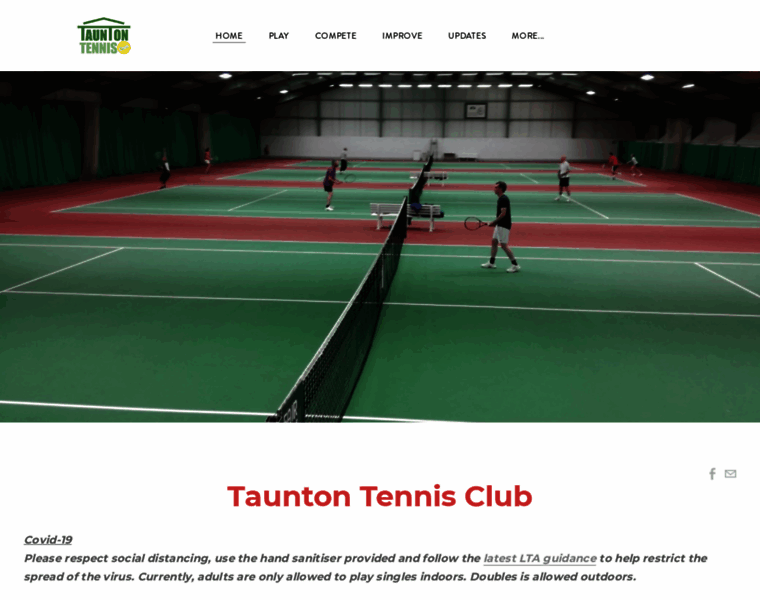 Tauntontennisclub.co.uk thumbnail