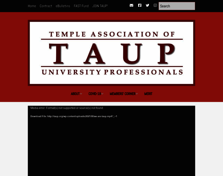 Taup.org thumbnail
