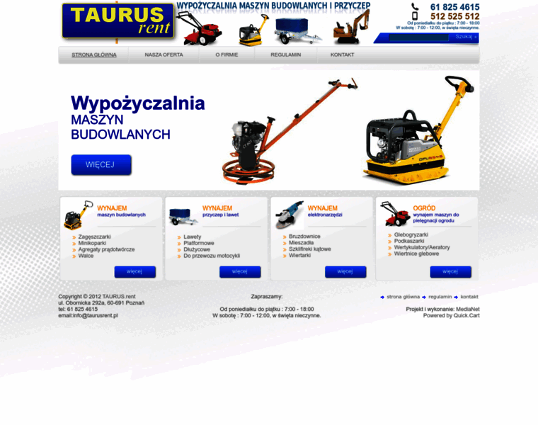 Taurusrent.pl thumbnail