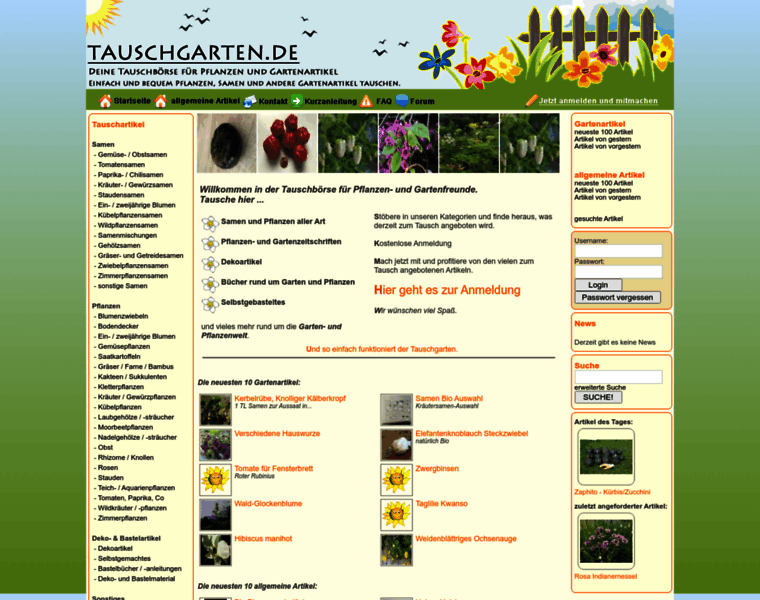 Tauschgarten.de thumbnail