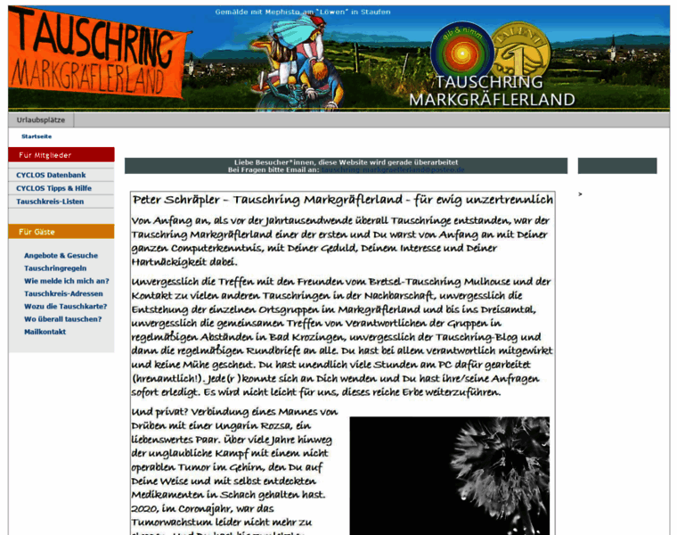 Tauschring-markgraeflerland.de thumbnail