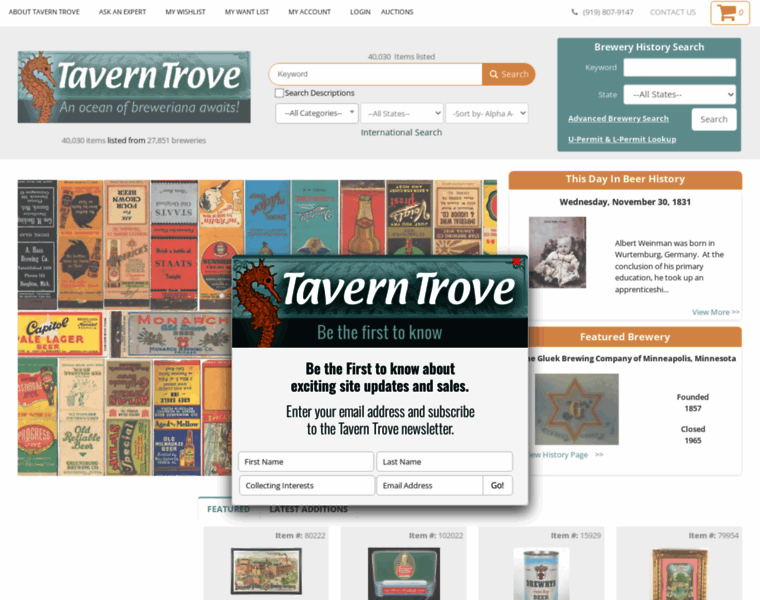 Taverntrove.com thumbnail