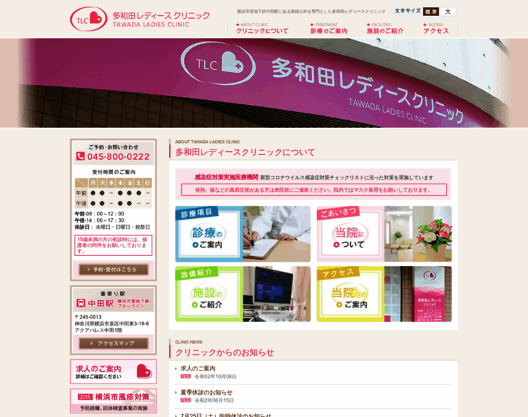 Tawada-ladies-clinic.jp thumbnail