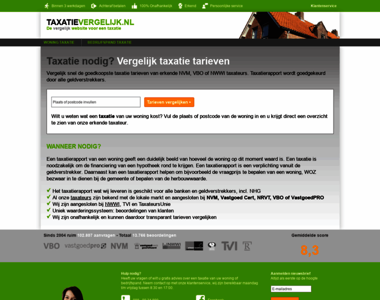Taxatievergelijk.nl thumbnail