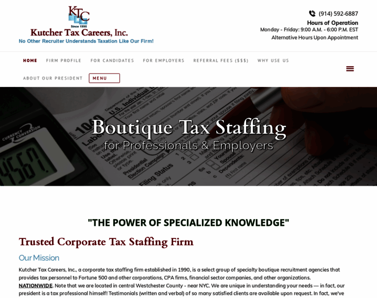Taxcareers.com thumbnail