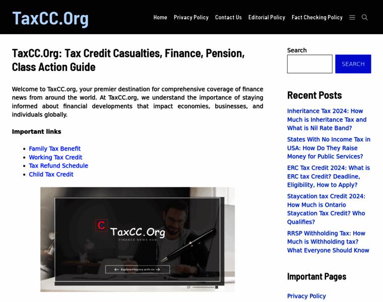 Taxcc.org thumbnail