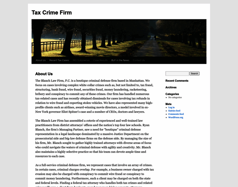 Taxcrimefirm.com thumbnail Taxcrimefirm.com thumbnail