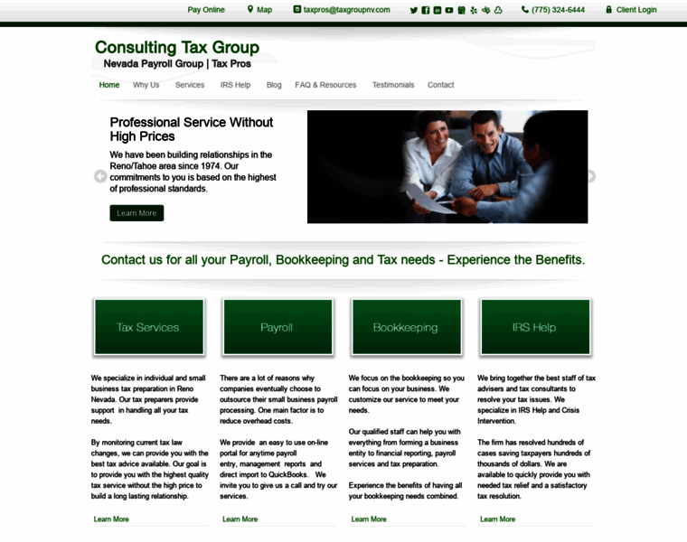 Taxgroupnv.com thumbnail