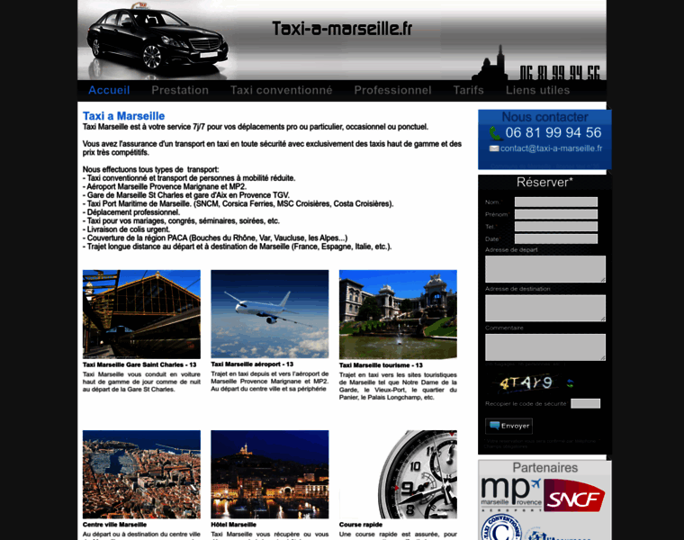 Taxi-a-marseille.fr thumbnail