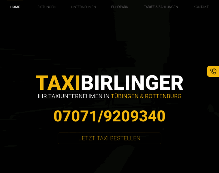 Taxi-birlinger.de thumbnail