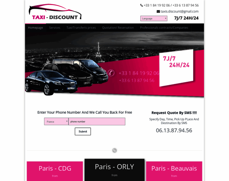 Taxi-discount.fr thumbnail