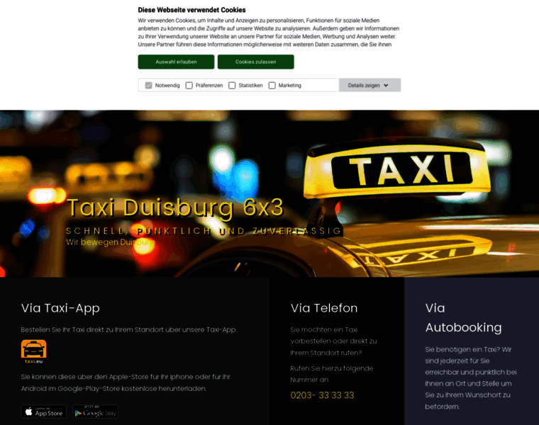 Taxi-duisburg.net thumbnail