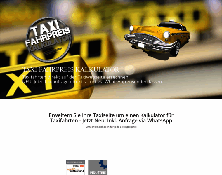 Taxi-fahrpreis-kalkulator.de thumbnail