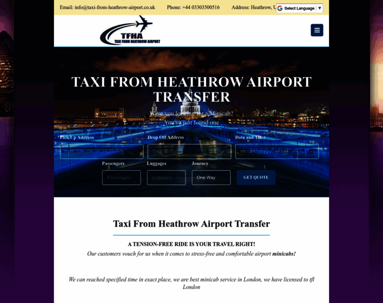 Taxi-from-heathrow-airport.co.uk thumbnail