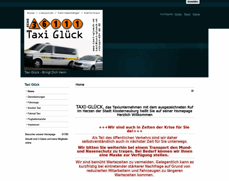 Taxi-glueck.at thumbnail