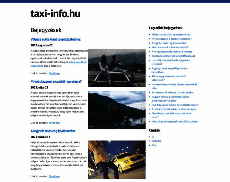 Taxi-info.hu thumbnail