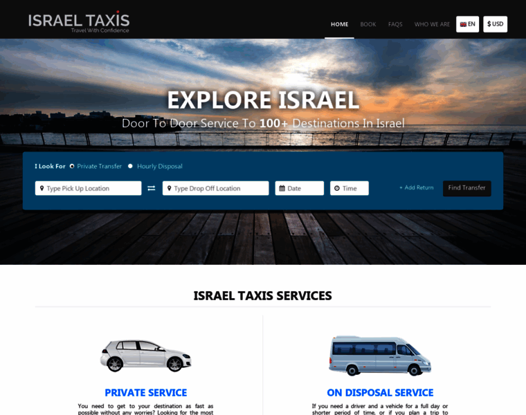 Taxi-israel.com thumbnail