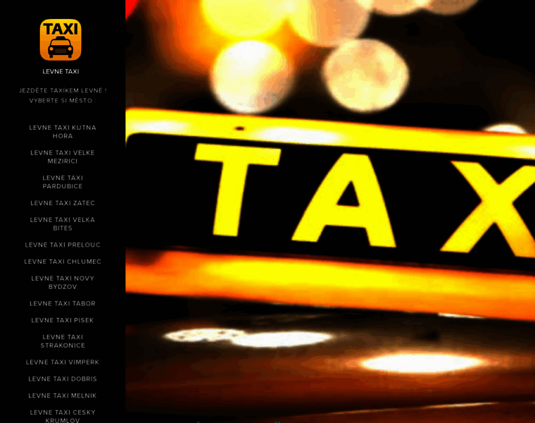 Taxi-levne.cz thumbnail