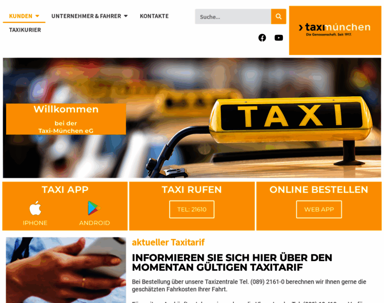 Taxi-muenchen.de thumbnail