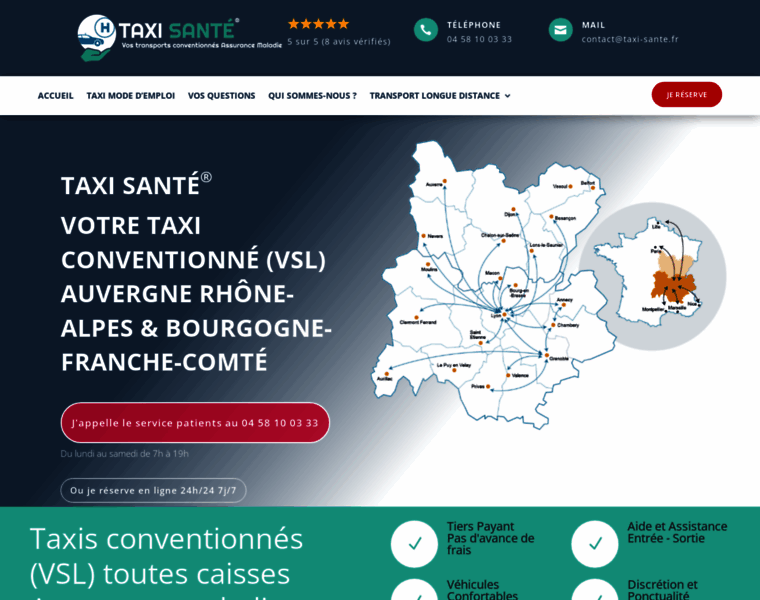 Taxi-sante.fr thumbnail