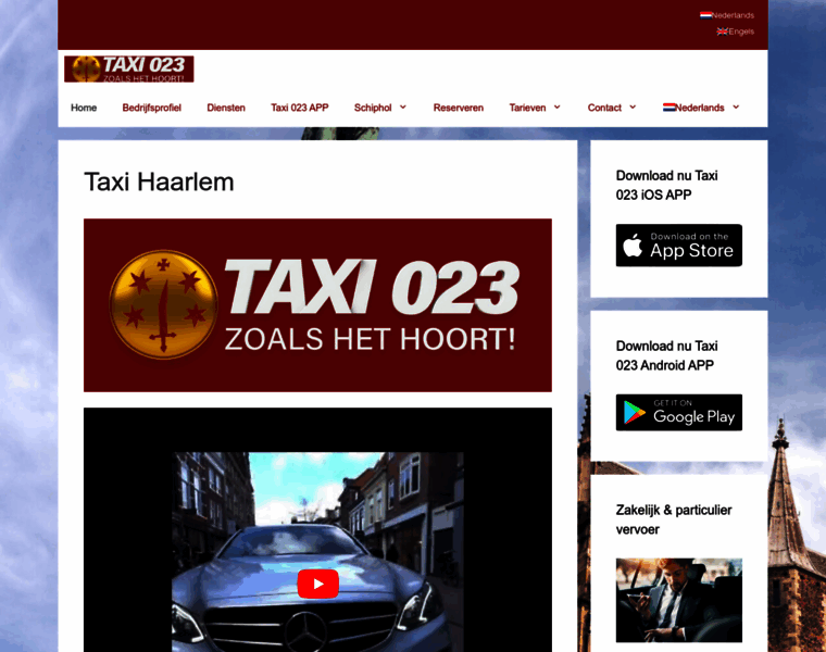 Taxi023.nl thumbnail