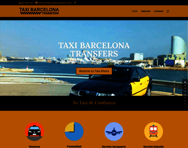 Taxibarcelonatransfers.com thumbnail