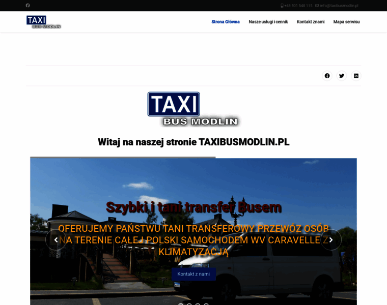 Taxibusmodlin.pl thumbnail